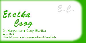 etelka csog business card
